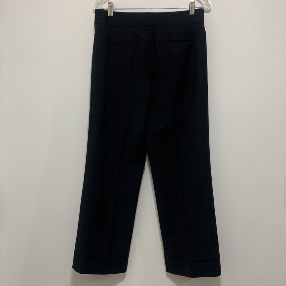 J. Crew Black Wool Blend Pants - Picture 4 of 10